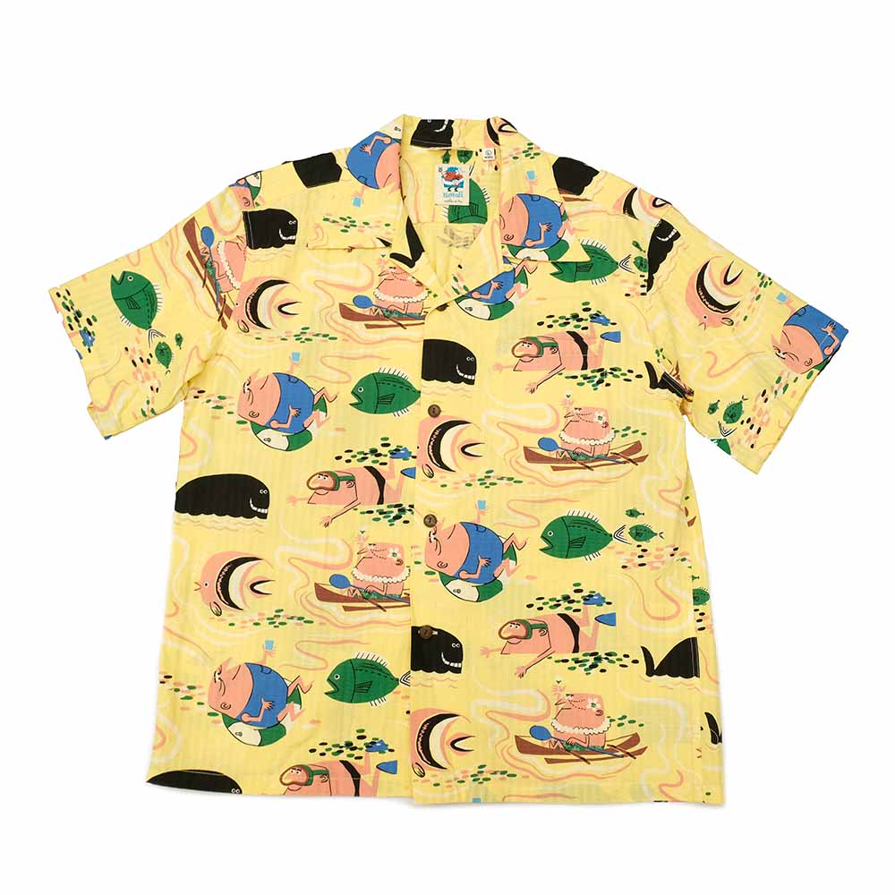 yo-dafan様オーダー品 SUN SURF - DOBBY COTTON OPEN SHIRT - OCEAN ACTIVITIES - by 柳原
