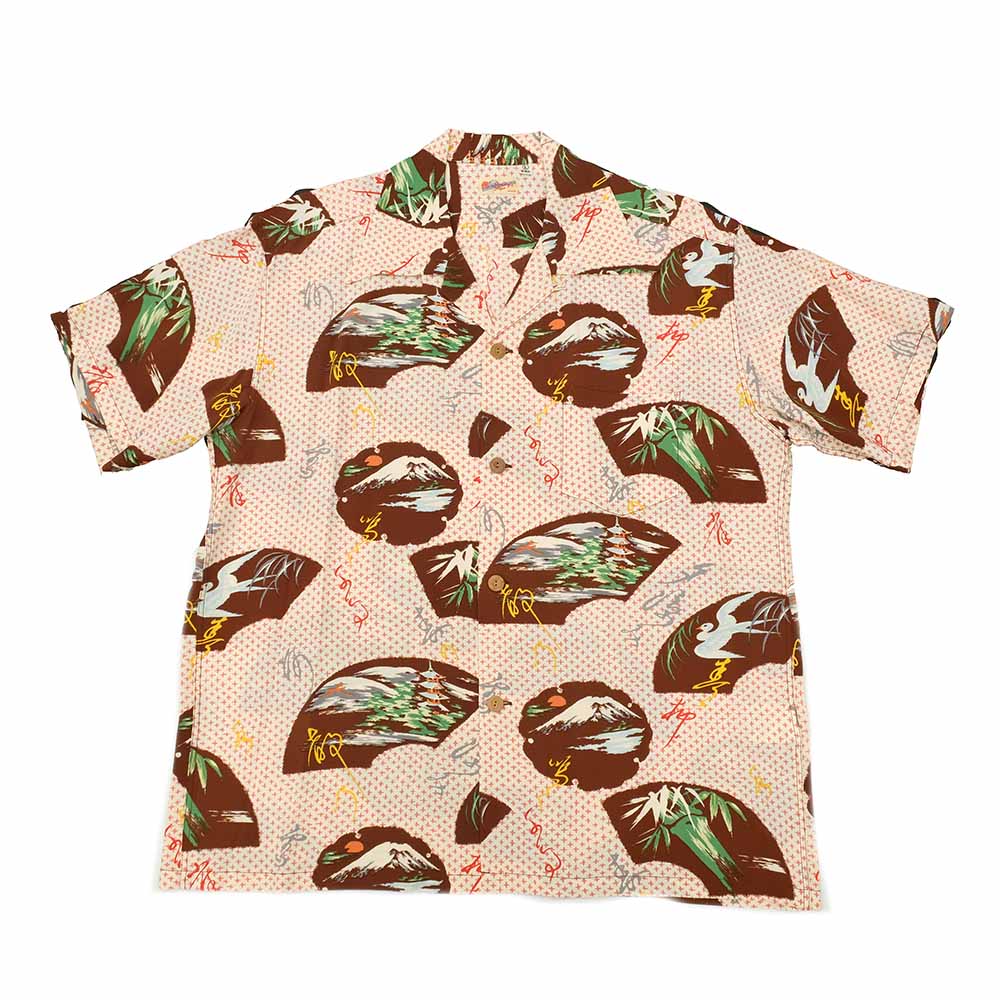 SUN SURF - S/S RAYON HAWAIIAN SHIRT - JAPANESE TRADITION - SS39418