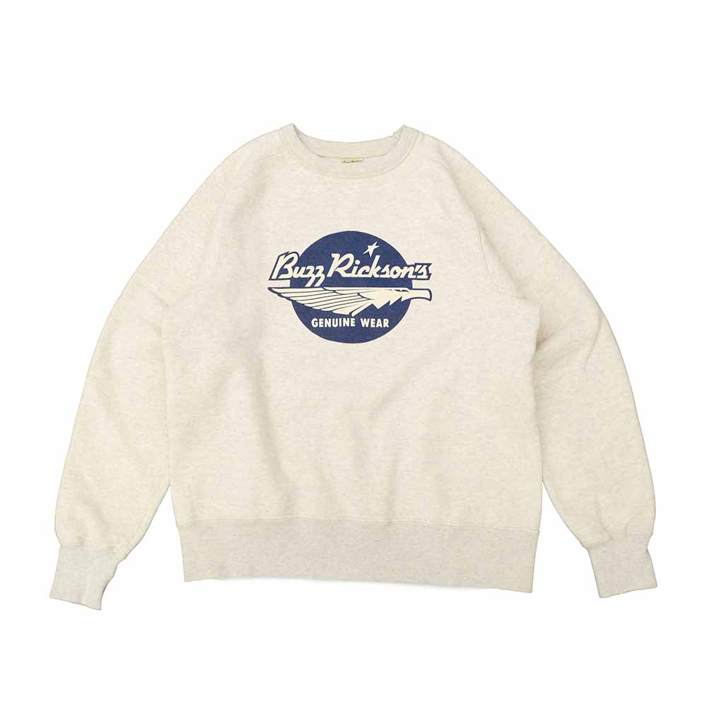 BUZZ RICKSON'S - FREEDOM SLEEVE SWEATSHIRT - BUZZ RICKSON'S - BR69507