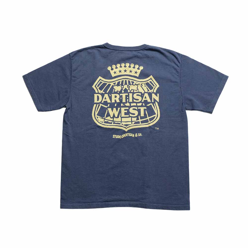 STUDIO D’ARTISAN - TSURI-AMI PRINT TEE - DARTISAN WEST - 8209A