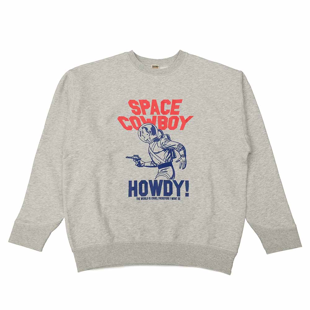 BARNS - Super Heavy Weight Sweatshirt - SPACE COWBOY - BR-26101