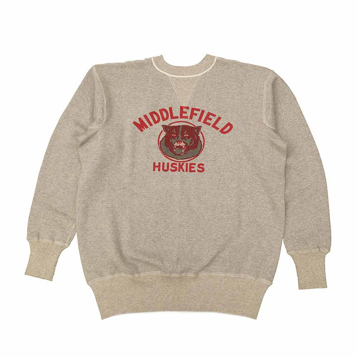 WAREHOUSE - Lot.403 - SET IN FREEDOM SWEATSHIRT - MIDDLEFIELD - 403MID-25