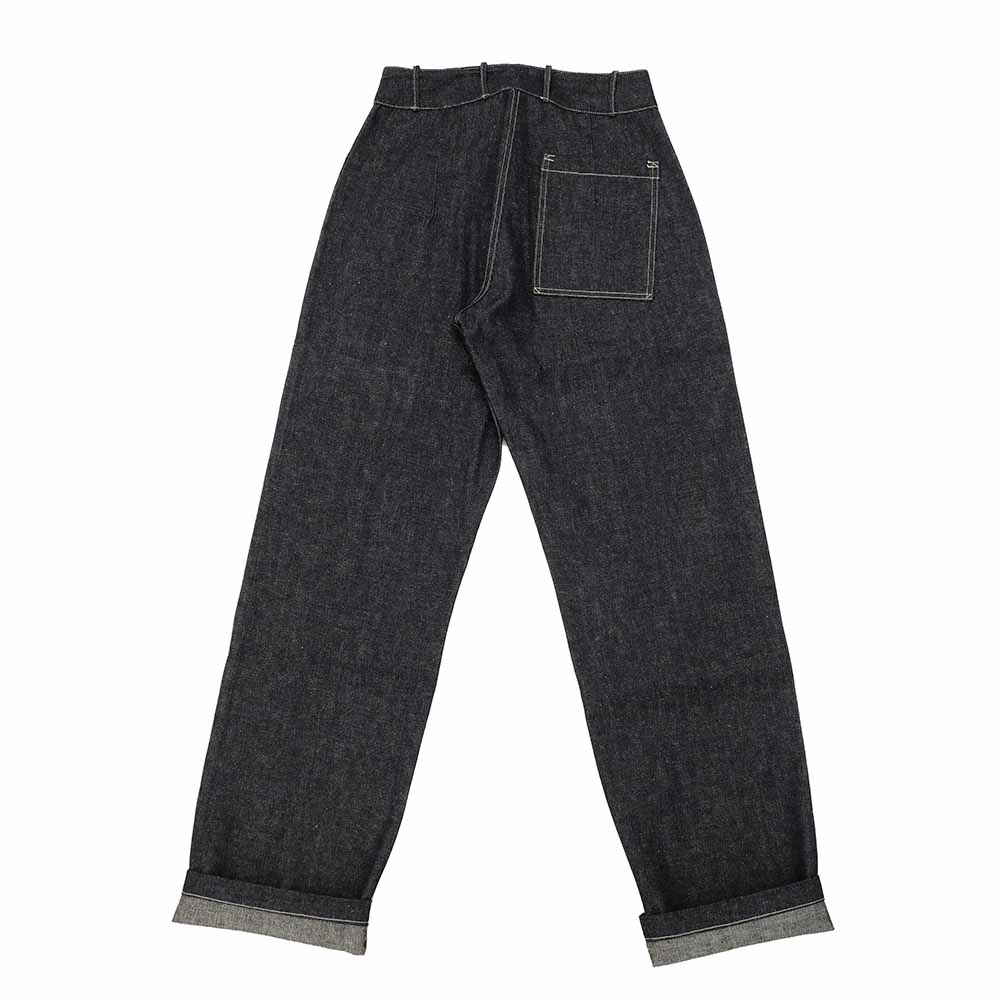 WAREHOUSE - 1930'S WPA DOUBLE KNEE DENIM TROUSERS - 1239-25