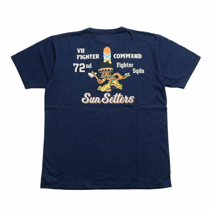 BUZZ RICKSON'S - GOVERNMENT ISSUE T-SHIRT - 72nd FIGHTER SQ. - BR79757
