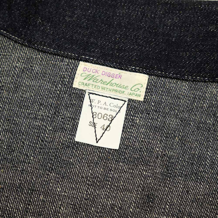 WAREHOUSE - 1930's WPA ONE POCKET PULLOVER SHIRTS - 3063-25