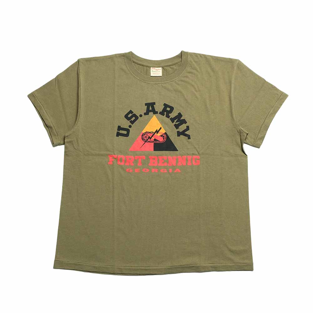 BUZZ RICKSON'S - POST EXCHANGE T-SHIRT - U.S. ARMY FORT BENNING - BR79751