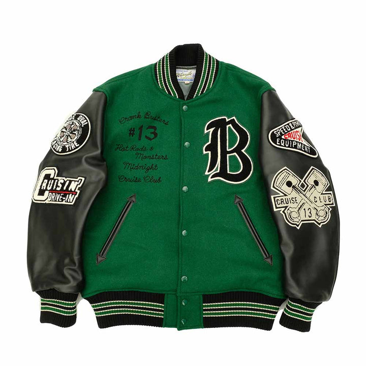 WHITESVILLE - 30oz. WOOL MELTON AWARD JACKET - CRANK BUSTERS - WV15602