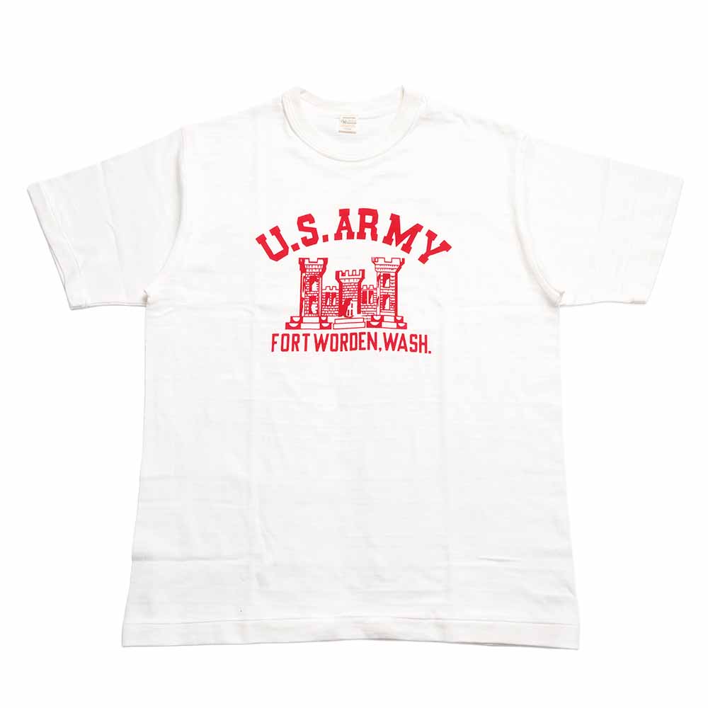 WAREHOUSE - Lot 4601 - S/S T-SHIRT - FORT WORDEN - 4601WOR-26