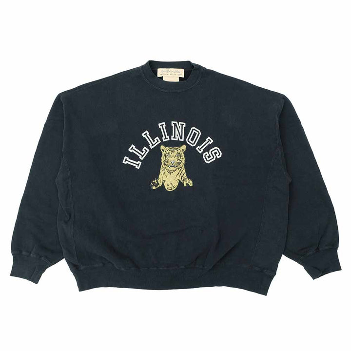 REMI RELIEF - SP Processing Fleece-Lined Crew Neck Sweatshirt - ILLINOIS - RN29373151