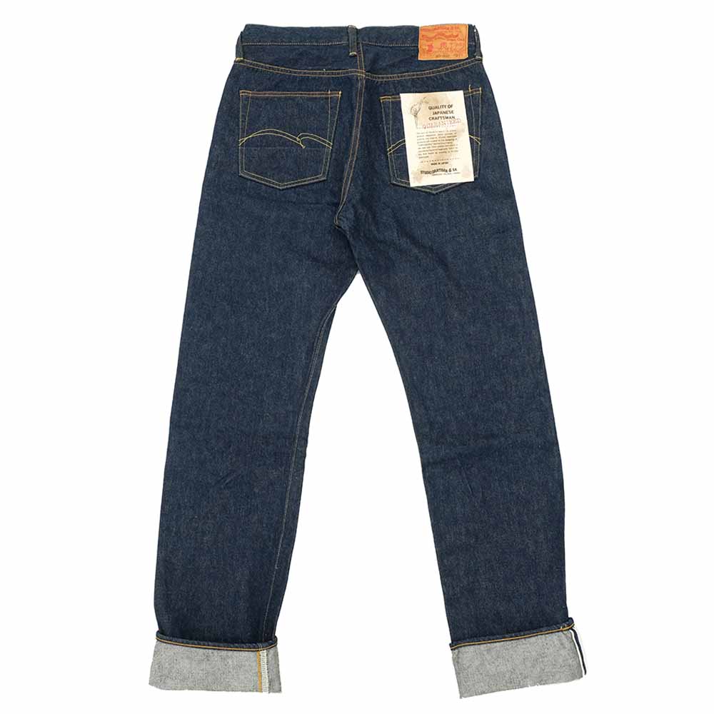 STUDIO D’ARTISAN - 15oz. Natural Indigo - Tapered Fit Jeans - SD-800