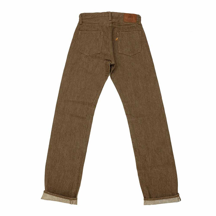Pure Blue Japan - 14oz. Brown Denim - Regular Straight - BR-14OZ-003