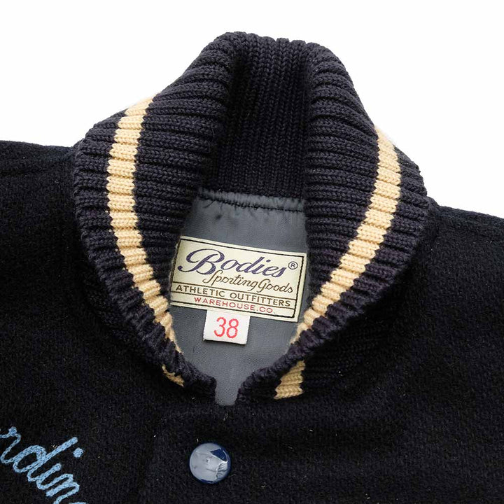 WAREHOUSE - 1970’S VARSITY AWARD JACKET - FULL LETTERED WAPPED - WH-2229