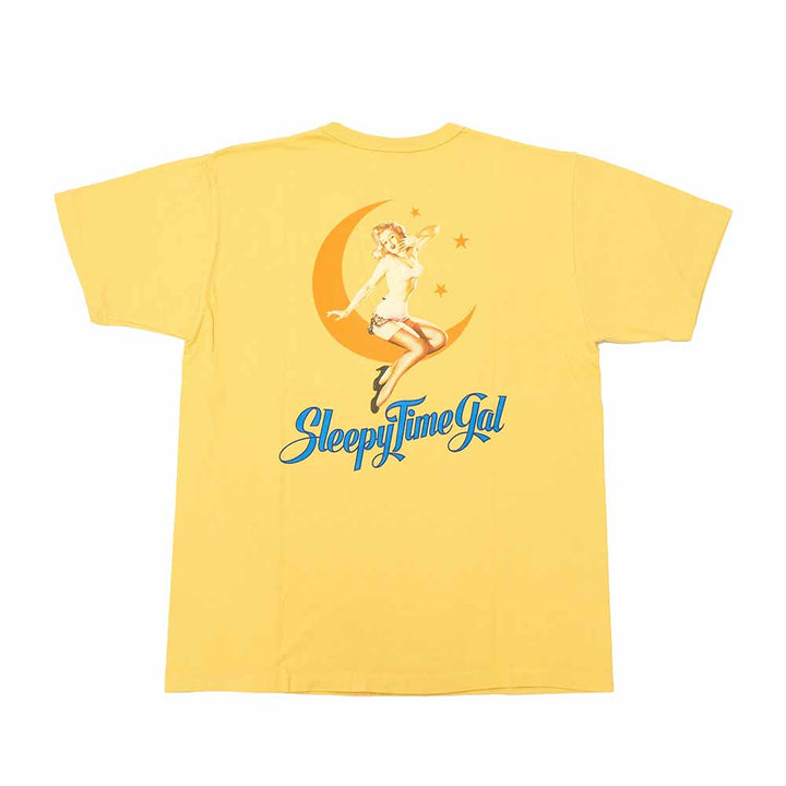 BUZZ RICKSON'S - S/S T-SHIRT - SLEEPY TIME GAL - BR79624