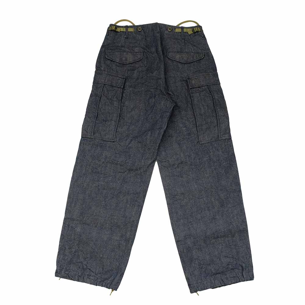 BUZZ RICKSON'S - TROUSERS Type M-51 - DENIM CIVILIAN MODEL - BR42586