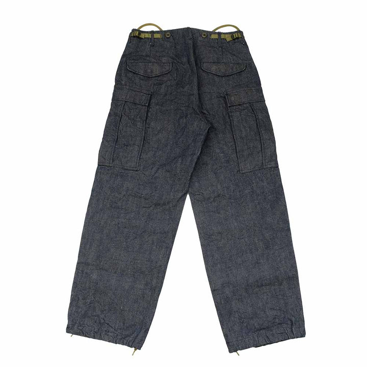 BUZZ RICKSON'S - TROUSERS Type M-51 - DENIM CIVILIAN MODEL - BR42586