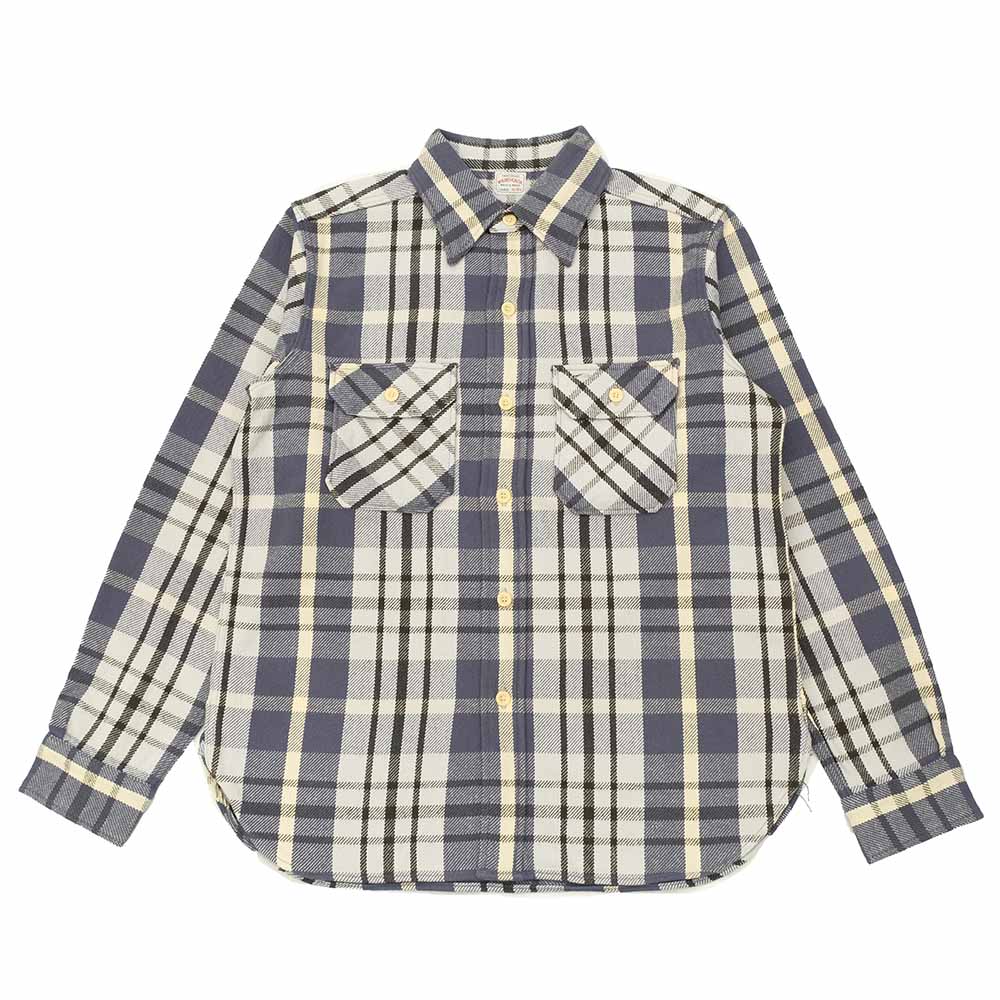 WAREHOUSE - Lot.3104 FLANNEL SHIRTS - C柄 - WH-3104C24