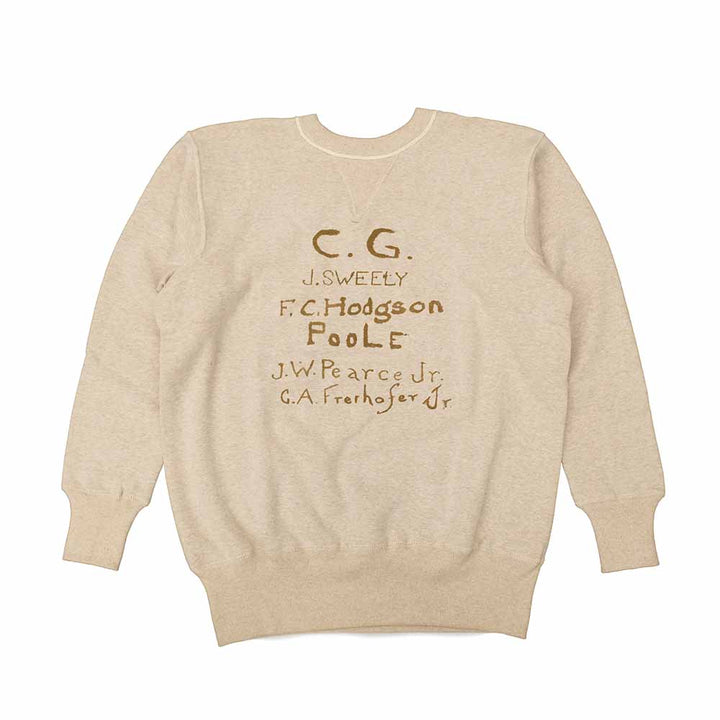 WAREHOUSE - Lot.403 - SET IN FREEDOM SWEATSHIRT - C.G. - 403CG-25