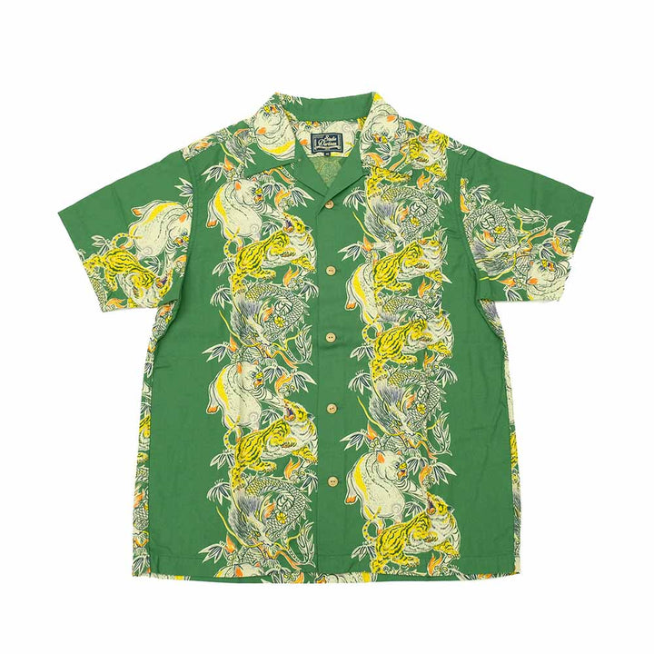 STUDIO D’ARTISAN - Aloha Shirt - Tornado Pig - 5721