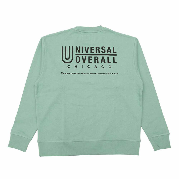 UNIVERSAL OVERALL - Crew Neck Sweatshirt - BACK LOGO - U2533250-E