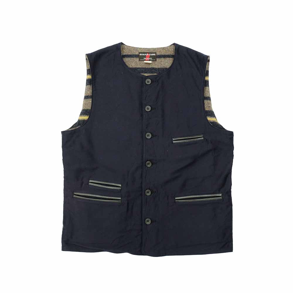SUGAR CANE - FICTION ROMANCE - 9.5oz. MOLESKIN VEST - SC15832