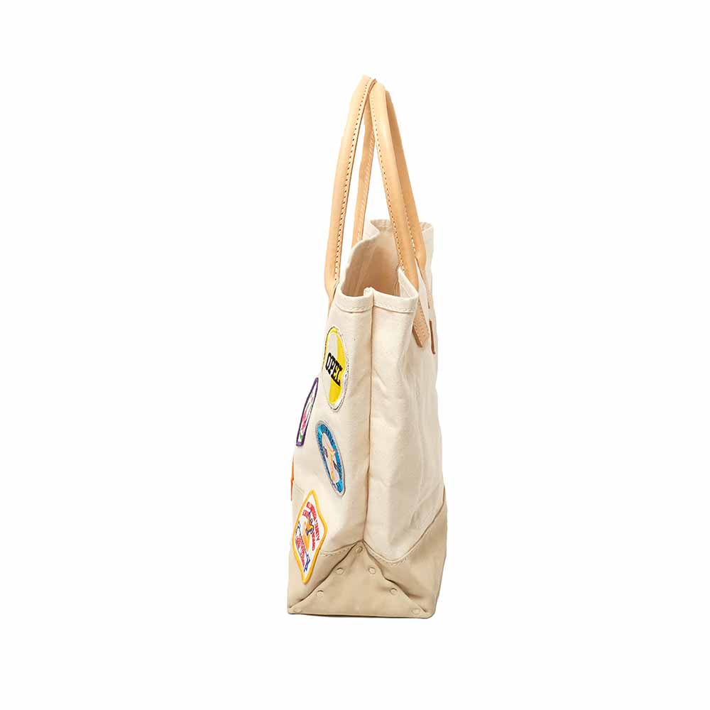 Heritage Leather VINTAGE PATCH DAY TOTE HLC-9212 – HINOYA Online Store
