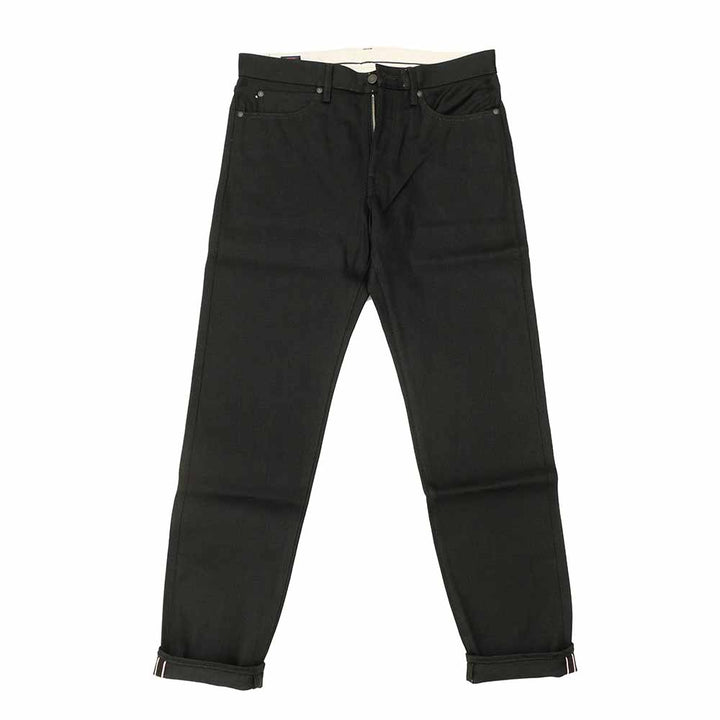 MOMOTARO JEANS - #200 STANDARD TAPERED 14.7oz BLACK - Zip-Fly - MMJZ1200