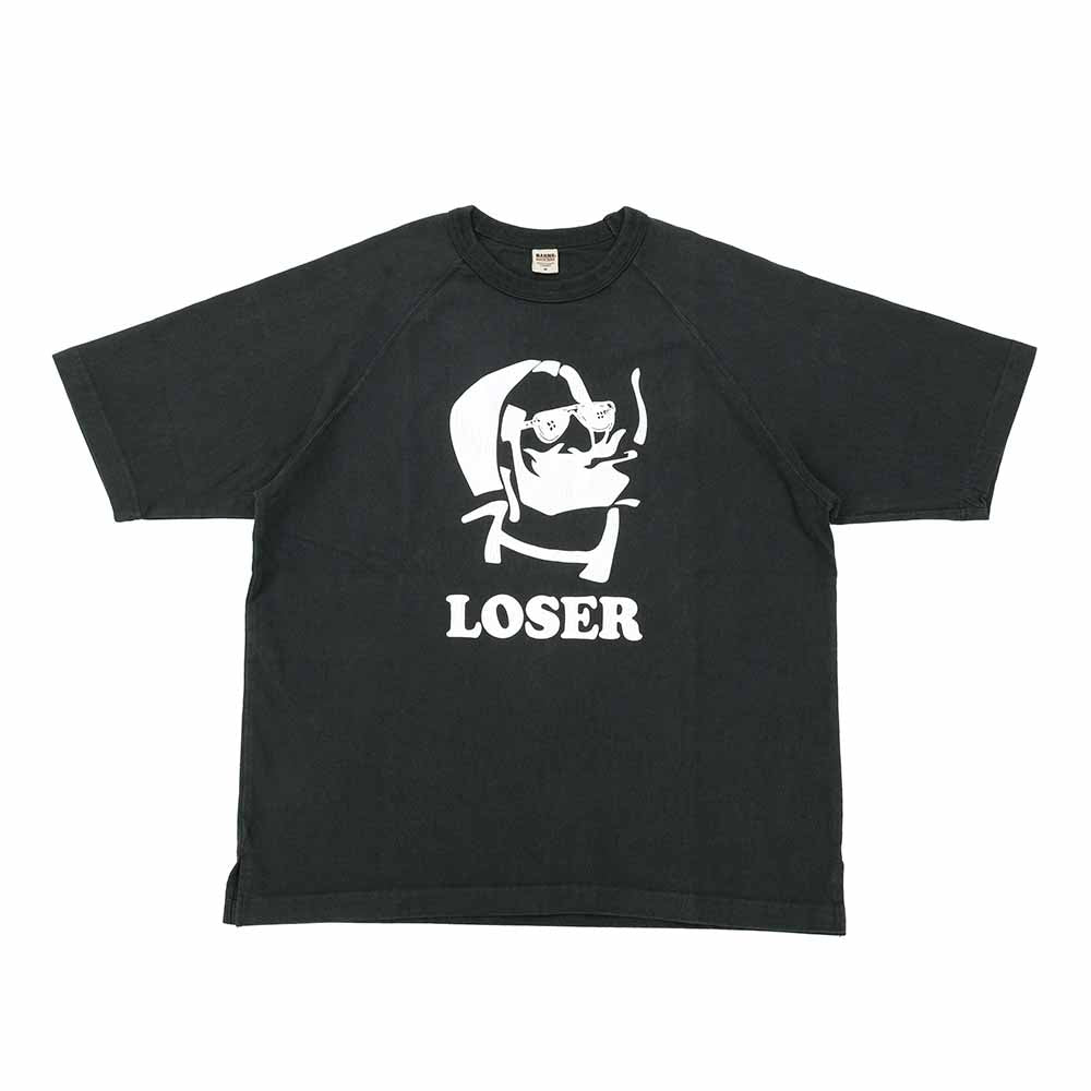 BARNS - 90's Heavy Weight S/S Print T-shirt - Loser - BR-24225