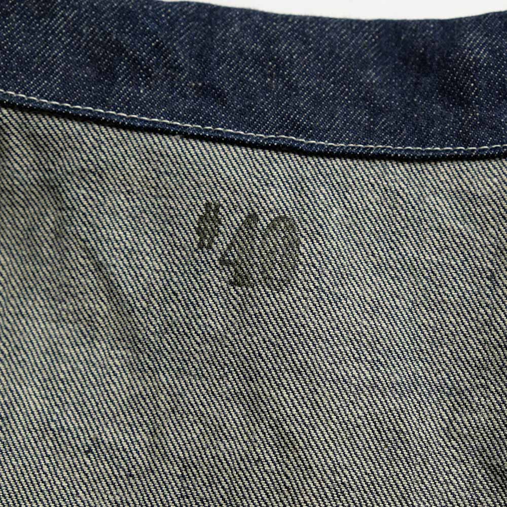 BUZZ RICKSON'S - U.S. MARINE CORPS M-1944 DENIM CIVILIAN UTILITY JACKET - BR15886