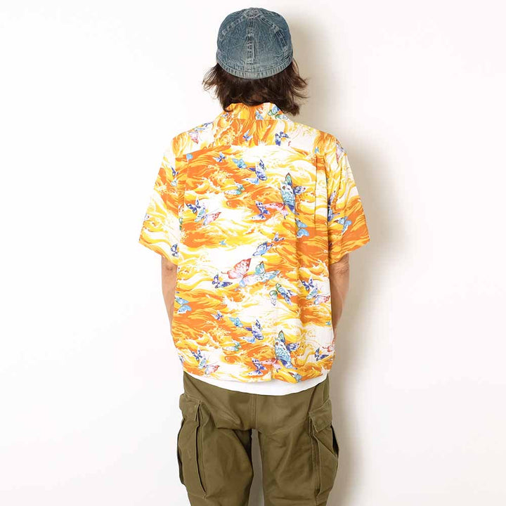 SUN SURF - S/S RAYON HAWAIIAN SHIRT - BUTTERFLY SPLASH - SS39627