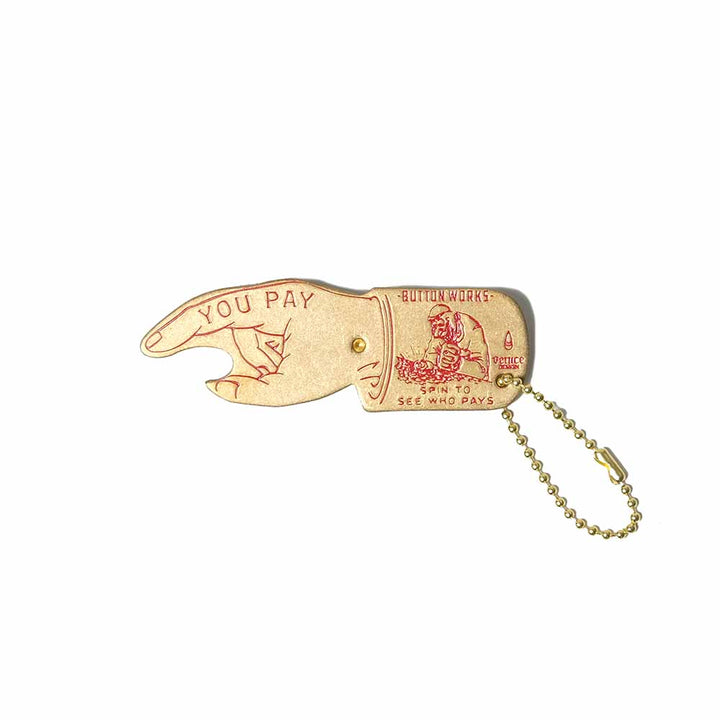 Button Works "YOU PAY" SPINNER BW-0011