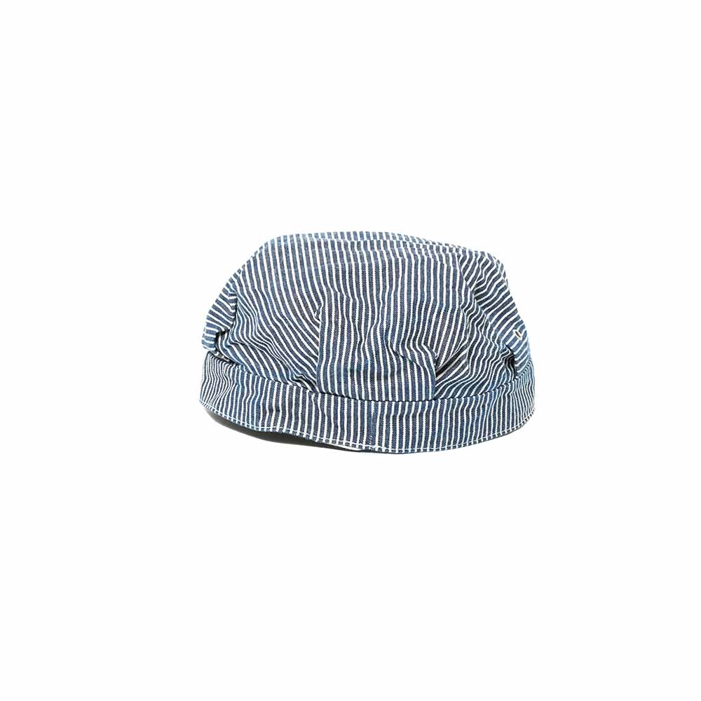HEADLIGHT - 11oz. HICKORY STRIPE WORK CAP - HD02797
