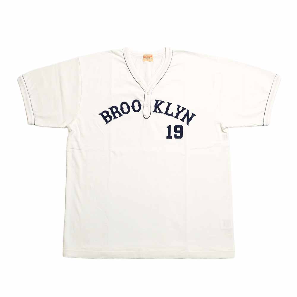 WHITESVILLE - S/S HENLEY T-SHIRT - BROOKLYN 19 - WV79687