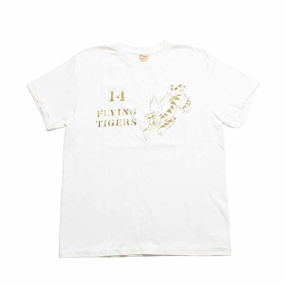 BUZZ RICKSON'S - POST EXCHANGE T-SHIRT - FLYING TIGERS - BR79754