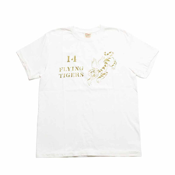 BUZZ RICKSON'S - POST EXCHANGE T-SHIRT - FLYING TIGERS - BR79754