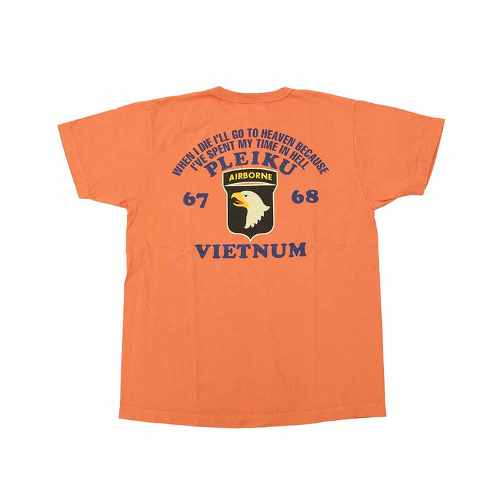 BUZZ RICKSON'S - S/S T-SHIRT - PLEIKU VIETNUM - BR79623
