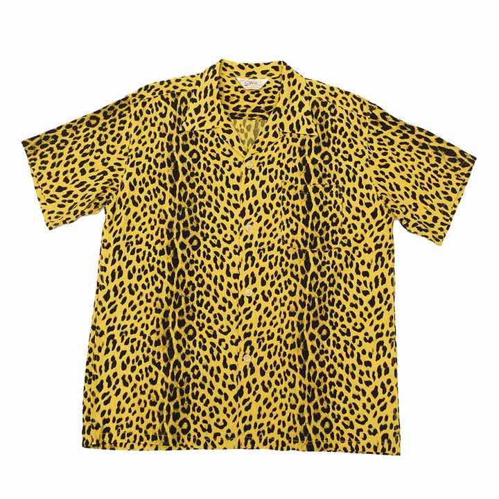 STAR OF HOLLYWOOD - HIGH DENSITY RAYON OPEN SHIRT - LEOPARD - SH39490