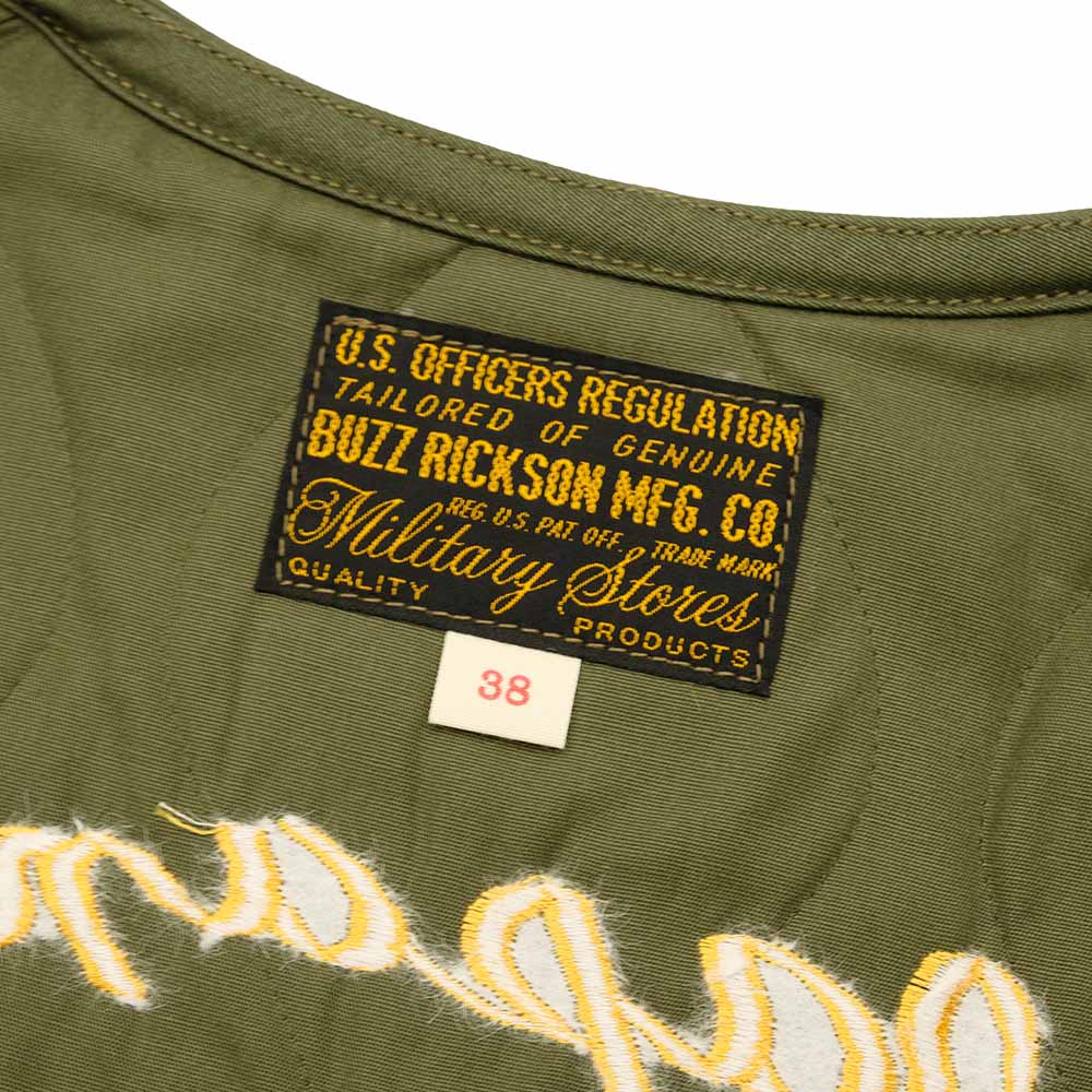 BUZZ RICKSON'S EMBROIDERY VEST - SUKA - BR15586