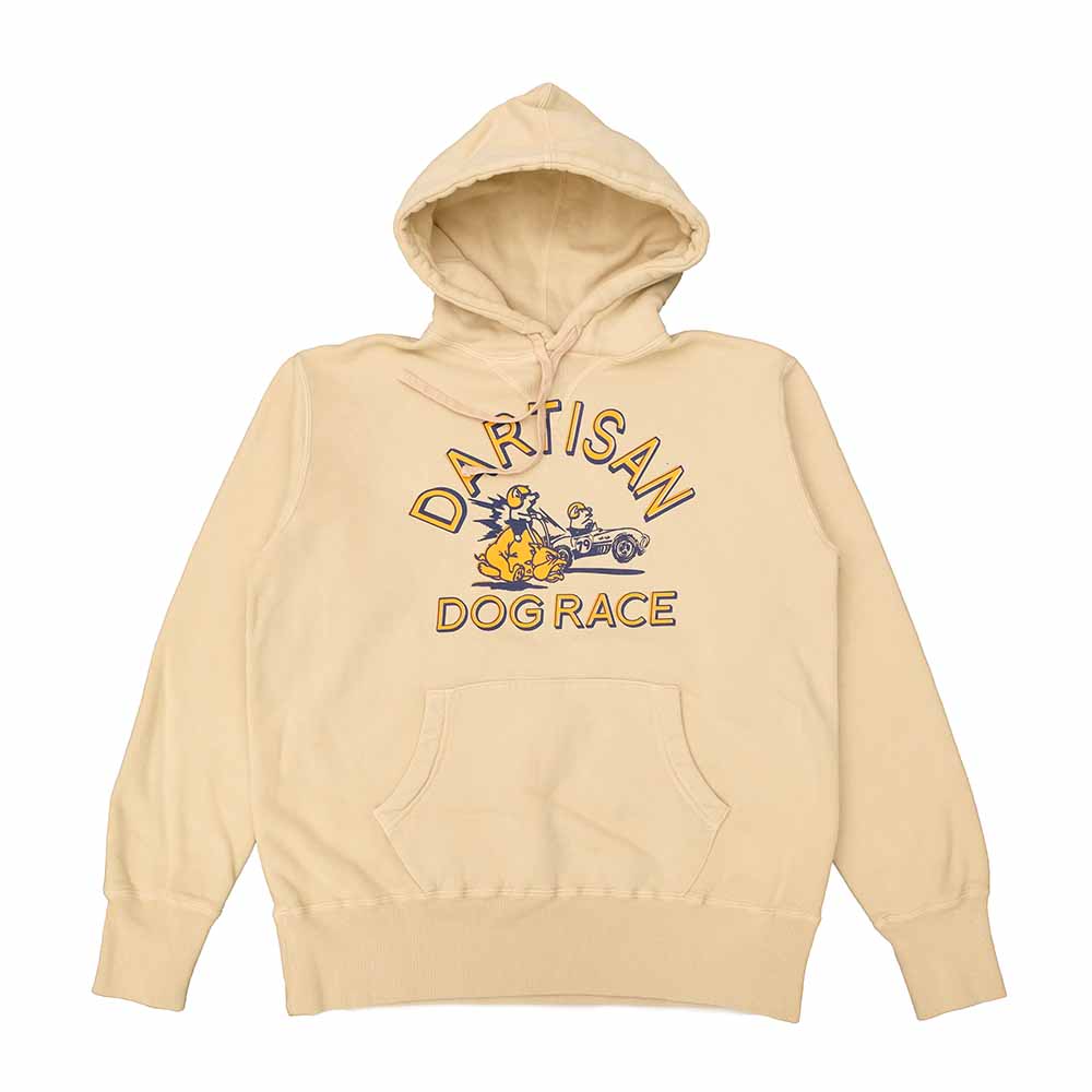 STUDIO D’ARTISAN - PRINT HOODIE - DOG RACE - 8194B