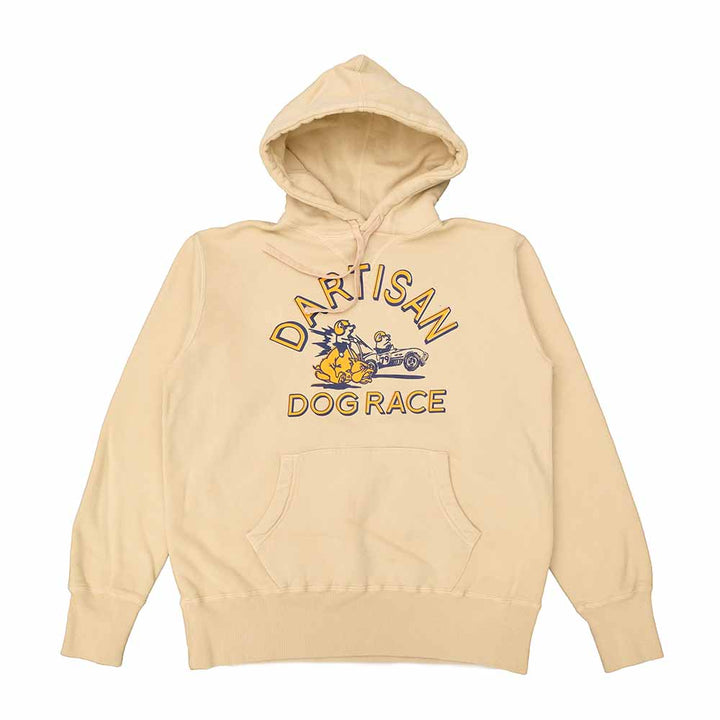 STUDIO D’ARTISAN - PRINT HOODIE - DOG RACE - 8194B