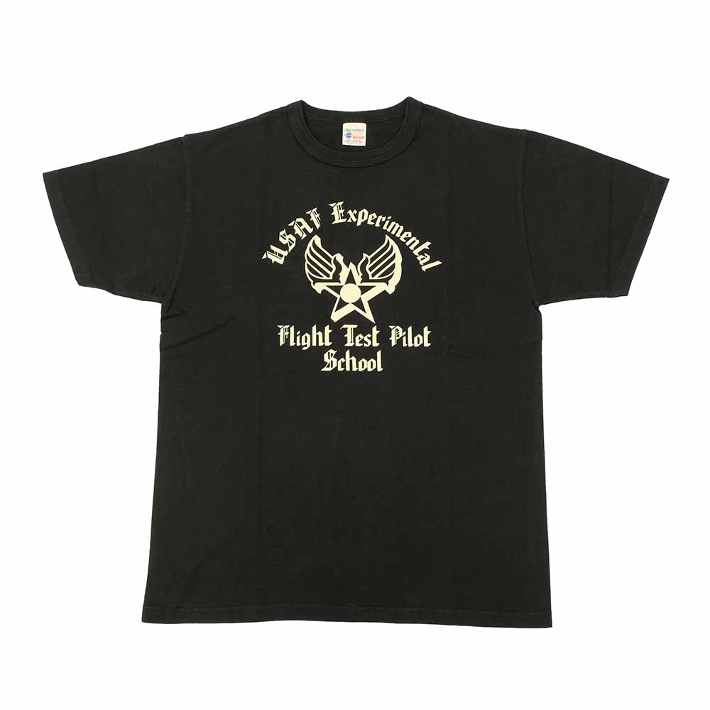 BUZZ RICKSON'S - S/S T-SHIRT - USAF TEST PILOT SCHOOL - BR79621