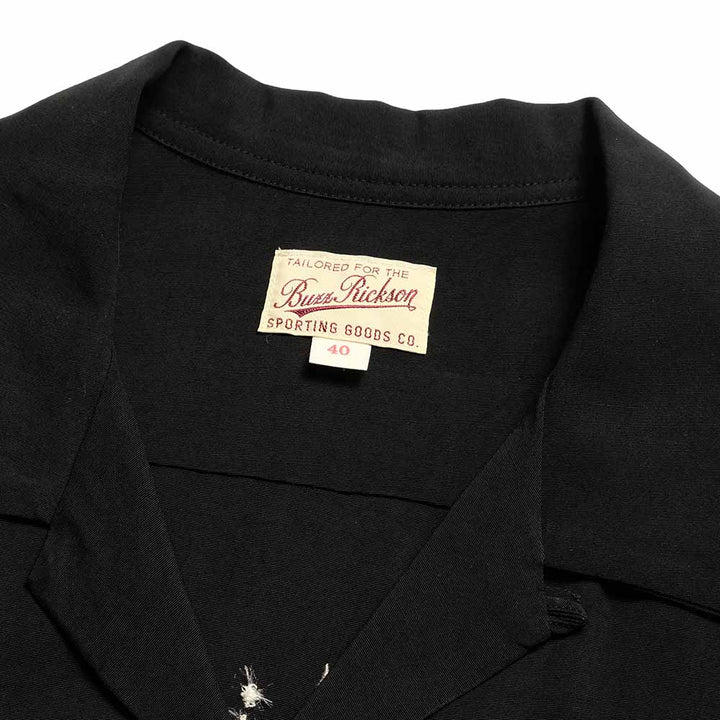 BUZZ RICKSON'S - BOWLING SHIRT - STRATEGIC AIR COMMAND - BR39735