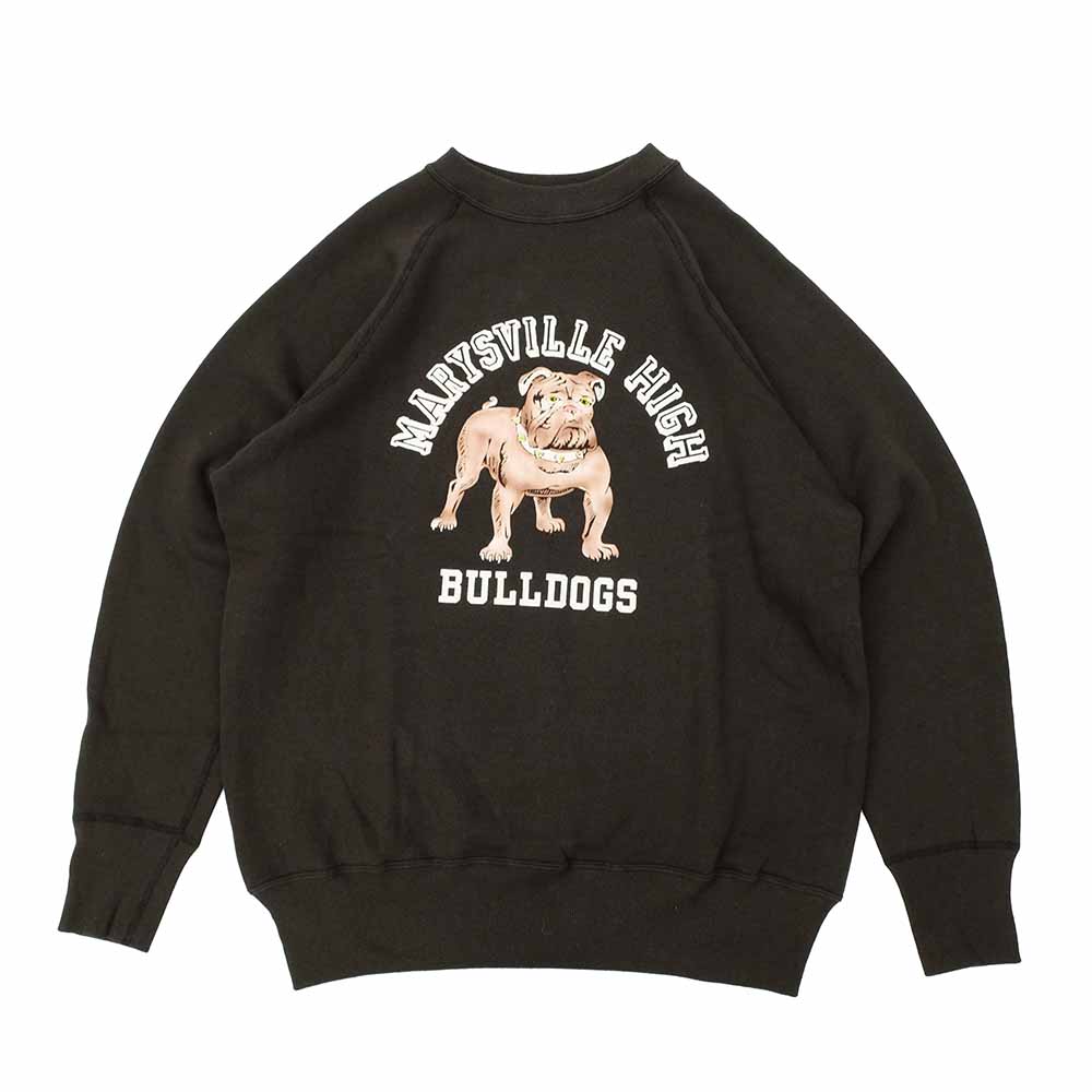 WAREHOUSE - Lot.409 - RAGLAN CREW SWEAT - MARYSVILLE HIGH - 409MAR-25