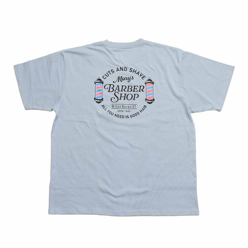 UNIVERSAL OVERALL - S/S T-SHIRT - BARBER SHOP - U2613219G-C