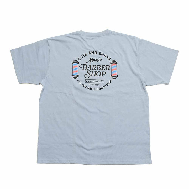 UNIVERSAL OVERALL - S/S T-SHIRT - BARBER SHOP - U2613219G-C