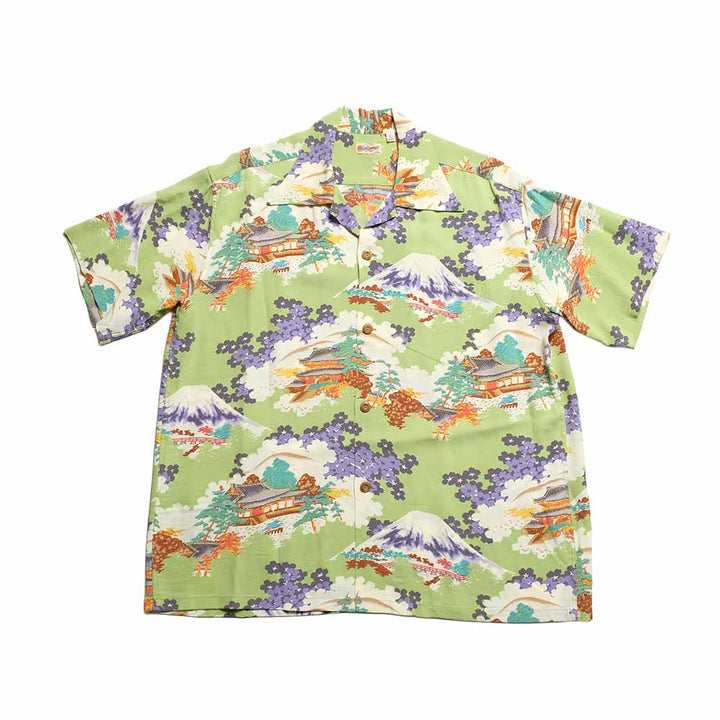 SUN SURF - S/S RAYON HAWAIIAN SHIRT - ANCIENT CAPITAL - SS39618