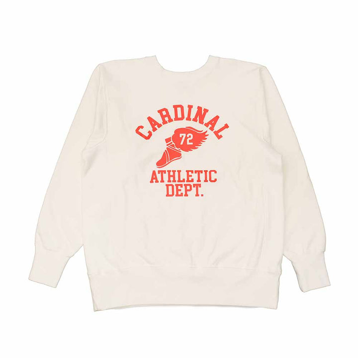 BARNS - Vintage Side Rib Crew Sweat - WING FOOT - BR-24438