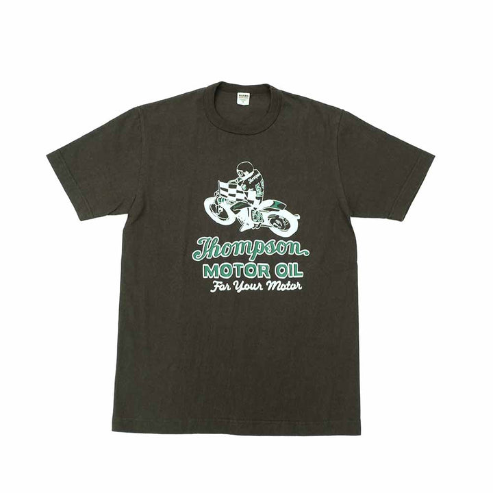 BARNS - STANDARD - TSURIAMI Crew Neck Print T-Shirt - Thompson MOTOR OIL - BR-25290