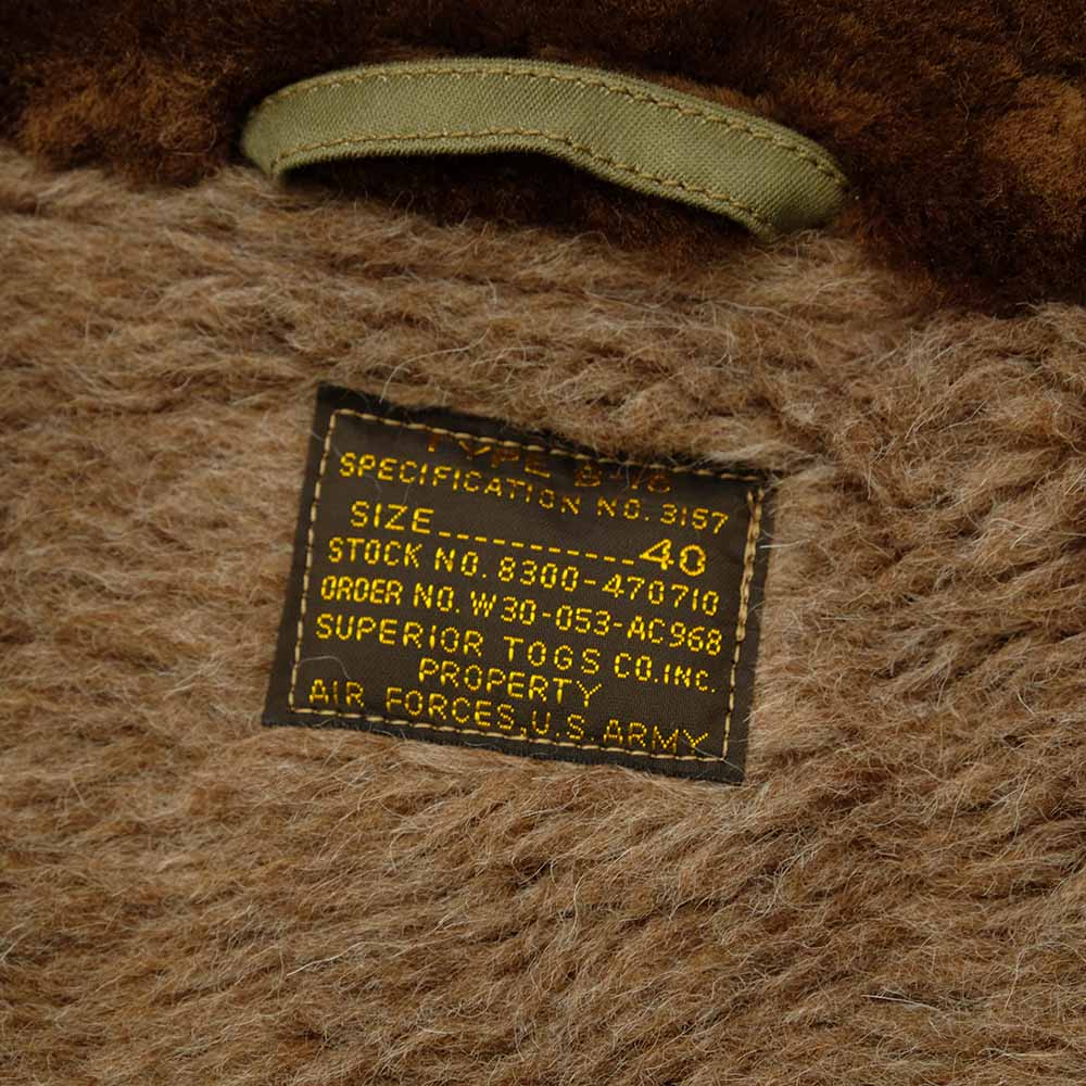 Buzz Rickson's - B-10 - RED RIB VERSION - SUPERIOR TOGS CO., INC. - BR15745