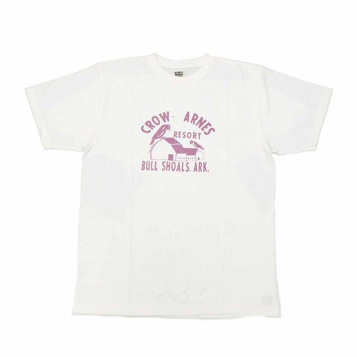 DUBBLE WORKS - Lot.33005 - S/S T-SHIRT - CROW-BARNES - 33005CRO-25