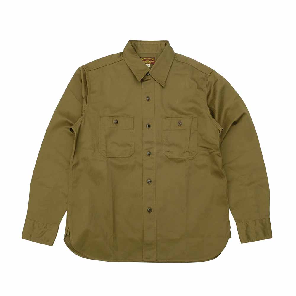 Buzz Rickson's - HERRINGBONE WORK SHIRTS - BR29390